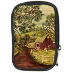 Old Red Barn By Ave Hurley - Compact Camera Leather Case