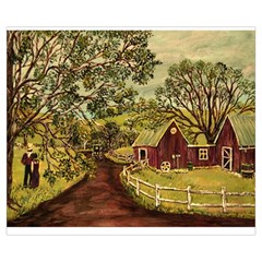 Old Red Barn Back