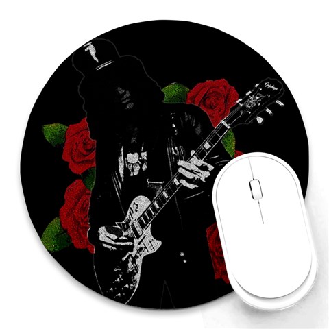 Slash Round Mousepads from ArtsNow.com Front
