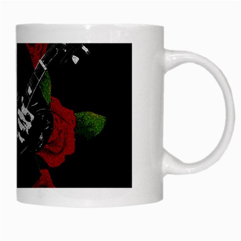 Slash White Mugs from ArtsNow.com Right