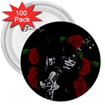 Slash 3  Buttons (100 pack) 