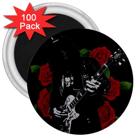 Slash 3  Magnets (100 pack) from ArtsNow.com Front