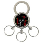 Slash 3-Ring Key Chains