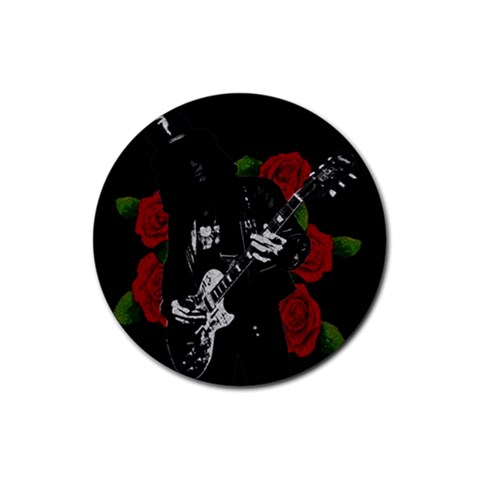 Slash Rubber Round Coaster (4 pack)  from ArtsNow.com Front