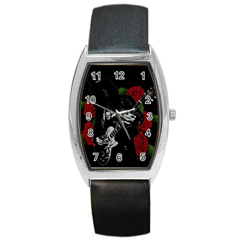 Slash Barrel Style Metal Watch from ArtsNow.com Front