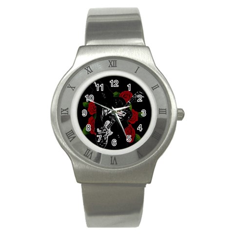 Slash Stainless Steel Watch from ArtsNow.com Front