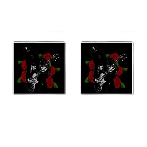 Slash Cufflinks (Square) from ArtsNow.com Front(Pair)