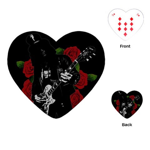 Slash Playing Cards (Heart)  from ArtsNow.com Front