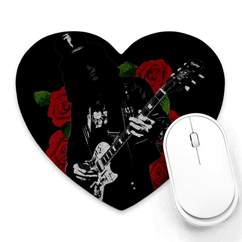 Slash Heart Mousepads from ArtsNow.com Front