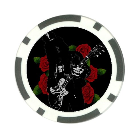 Slash Poker Chip Card Guard (10 pack) from ArtsNow.com Front