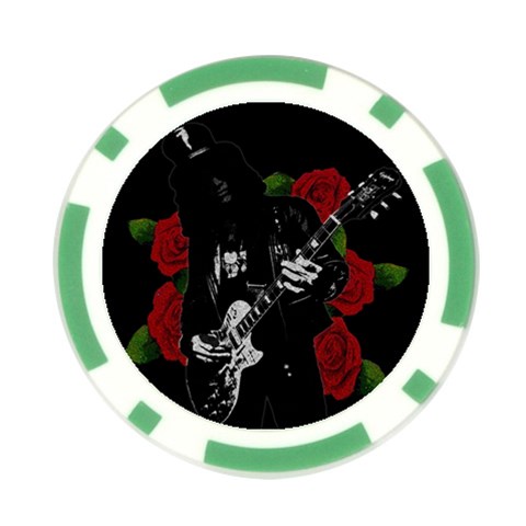 Slash Poker Chip Card Guard (10 pack) from ArtsNow.com Front