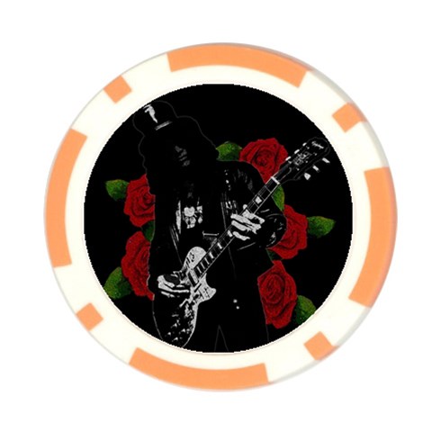 Slash Poker Chip Card Guard (10 pack) from ArtsNow.com Front