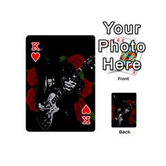 King Slash Playing Cards 54 (Mini)  from ArtsNow.com Front - HeartK