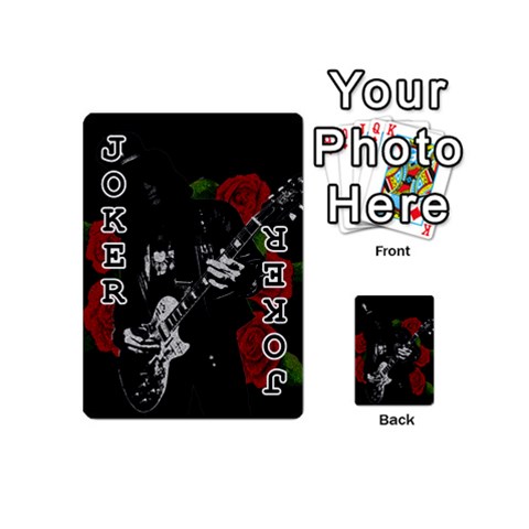 Slash Playing Cards 54 (Mini)  from ArtsNow.com Front - Joker1