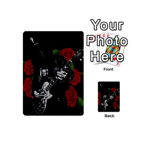 Slash Playing Cards 54 (Mini)  from ArtsNow.com Back
