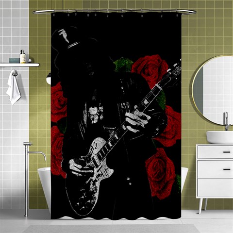 Slash Shower Curtain 48  x 72  (Small)  from ArtsNow.com Curtain(48  X 72 ) - 42.18 x64.8  Curtain(48  X 72 )
