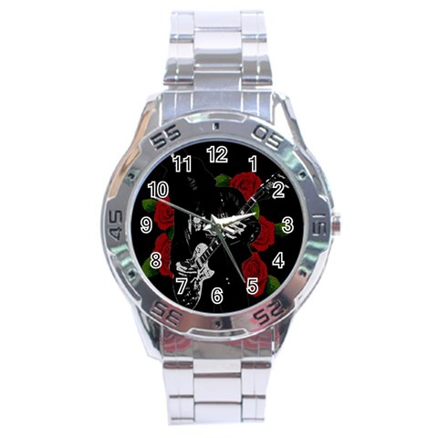 Slash Stainless Steel Analogue Watch from ArtsNow.com Front
