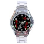 Slash Stainless Steel Analogue Watch