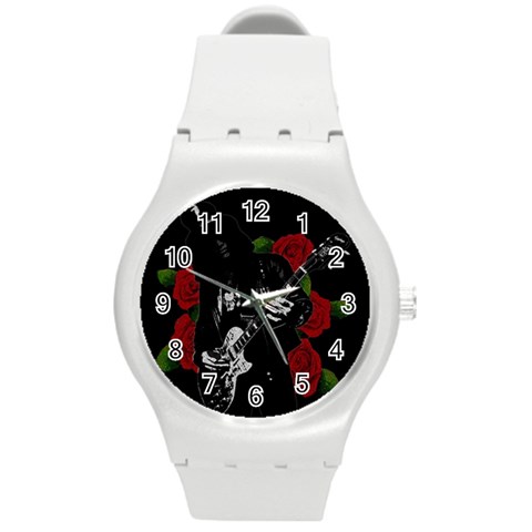 Slash Round Plastic Sport Watch (M) from ArtsNow.com Front