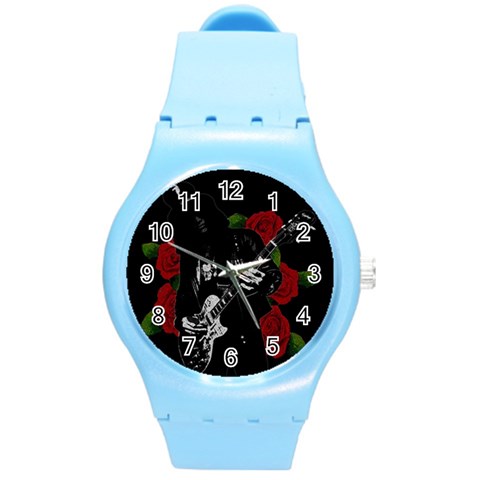 Slash Round Plastic Sport Watch (M) from ArtsNow.com Front