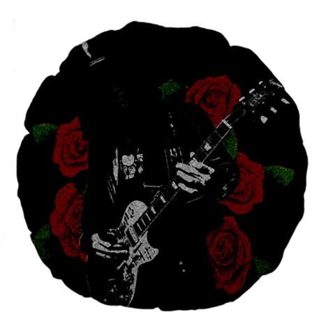 Slash Large 18  Premium Round Cushions from ArtsNow.com Front