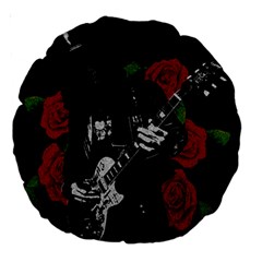 Slash Large 18  Premium Round Cushions from ArtsNow.com Back