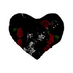 Slash Standard 16  Premium Heart Shape Cushions