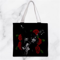 Slash Zipper Grocery Tote Bag from ArtsNow.com Front