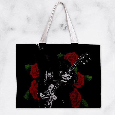 Slash Zipper Mini Tote Bag from ArtsNow.com Front