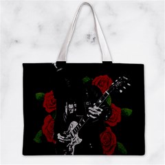Slash Zipper Mini Tote Bag from ArtsNow.com Back