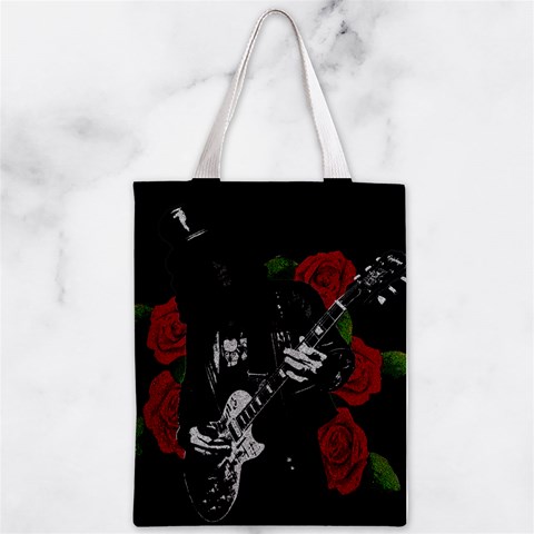 Slash Zipper Classic Tote Bag from ArtsNow.com Front