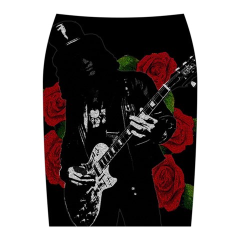 Slash Midi Wrap Pencil Skirt from ArtsNow.com Back