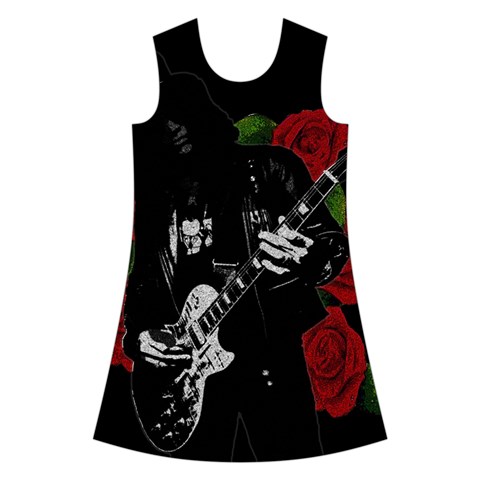 Slash Kids  Short Sleeve Velvet Dress from ArtsNow.com Front