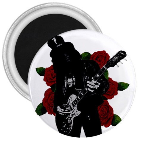 Slash 3  Magnets from ArtsNow.com Front