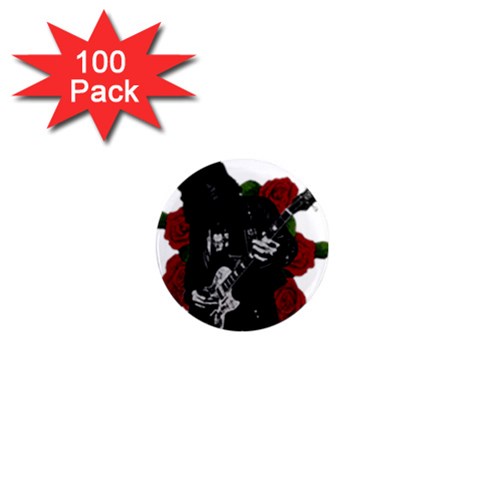 Slash 1  Mini Magnets (100 pack)  from ArtsNow.com Front