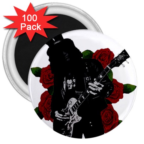 Slash 3  Magnets (100 pack) from ArtsNow.com Front