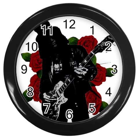 Slash Wall Clocks (Black) from ArtsNow.com Front