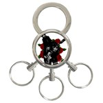 Slash 3-Ring Key Chains
