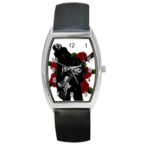 Slash Barrel Style Metal Watch from ArtsNow.com Front