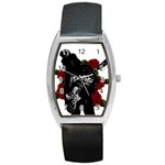 Slash Barrel Style Metal Watch