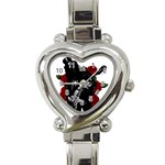 Slash Heart Italian Charm Watch