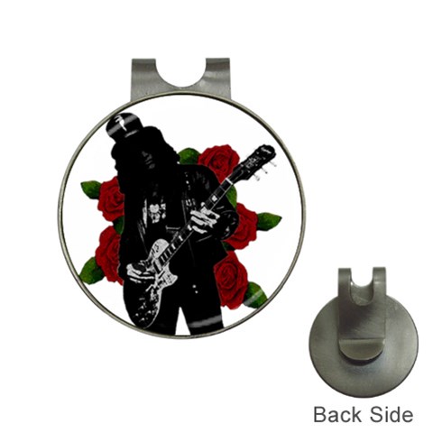 Slash Hat Clips with Golf Markers from ArtsNow.com Front