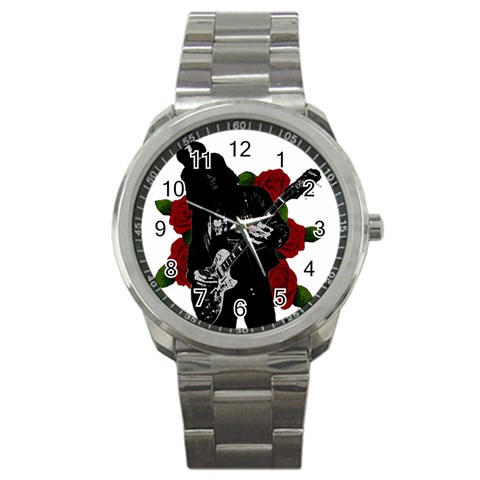 Slash Sport Metal Watch from ArtsNow.com Front