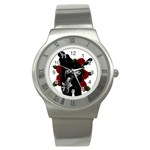 Slash Stainless Steel Watch