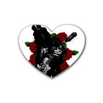 Slash Heart Coaster (4 pack) 