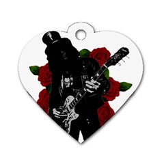 Slash Dog Tag Heart (Two Sides) from ArtsNow.com Back