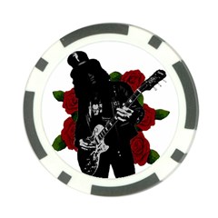 Slash Poker Chip Card Guard from ArtsNow.com Back