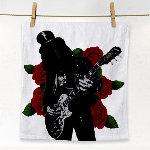Slash Face Towel from ArtsNow.com Front