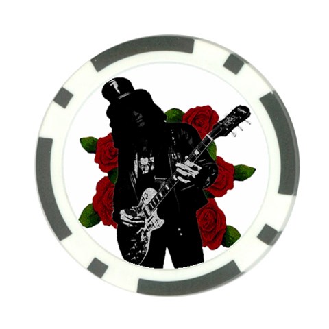 Slash Poker Chip Card Guard (10 pack) from ArtsNow.com Front