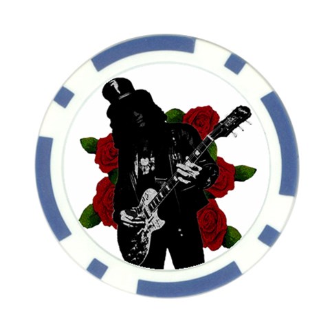 Slash Poker Chip Card Guard (10 pack) from ArtsNow.com Front